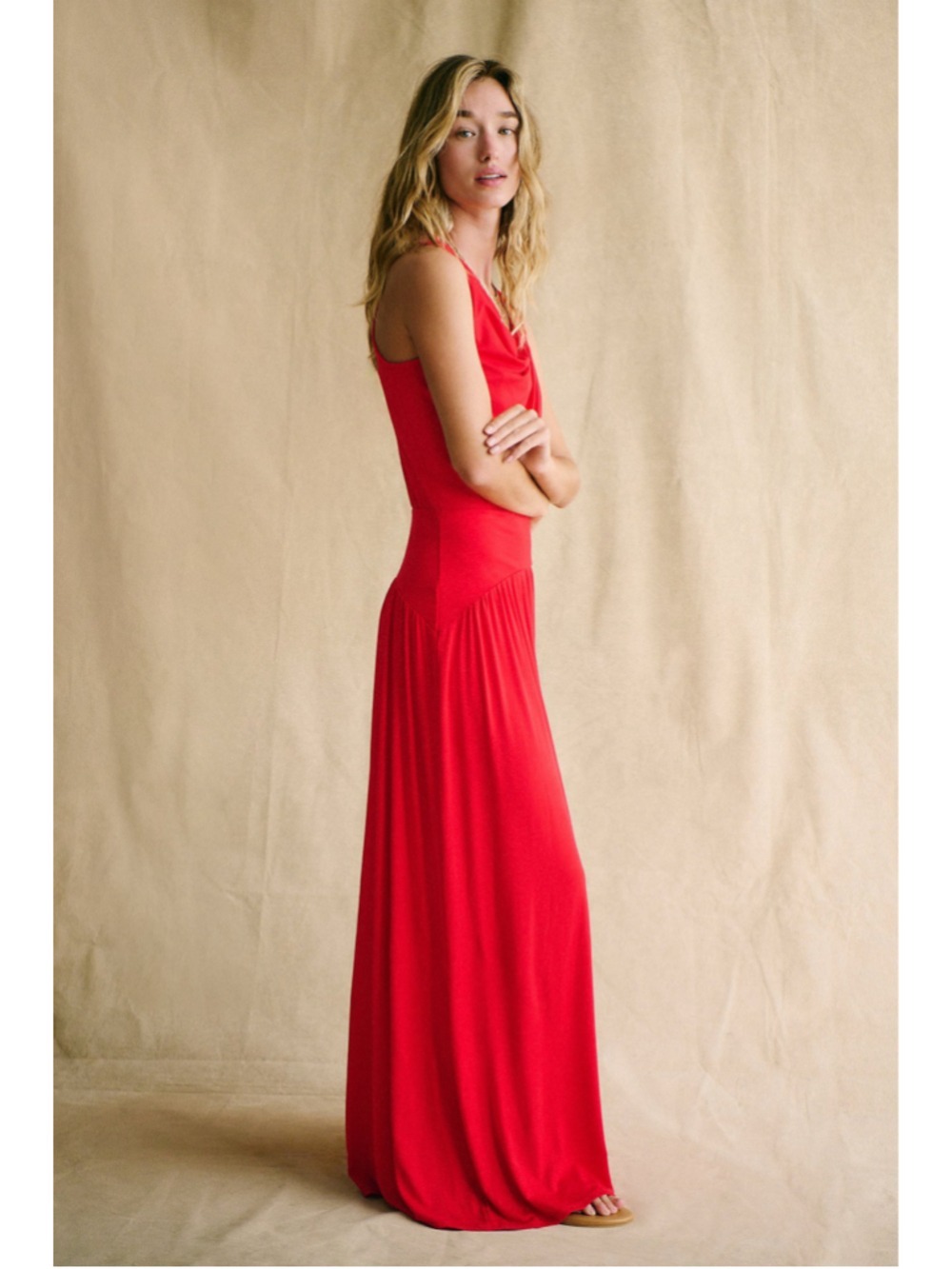 Free People Free-est Royale One-Piece Size L NWT Red Scarlet - Picture 7 of 8